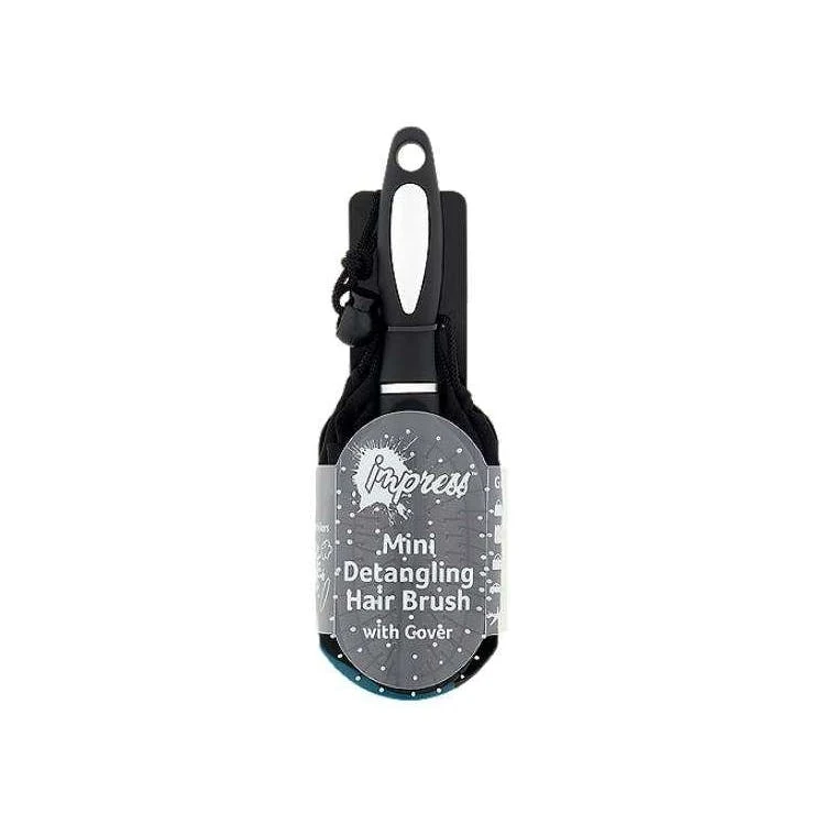 Impress Detangling Travel Hair Brush with Cover 1