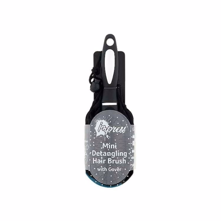 Impress Detangling Travel Hair Brush with Cover
