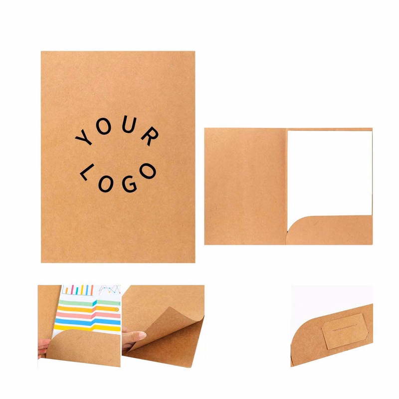 Colorful A4 Document Folder Kraft Paper