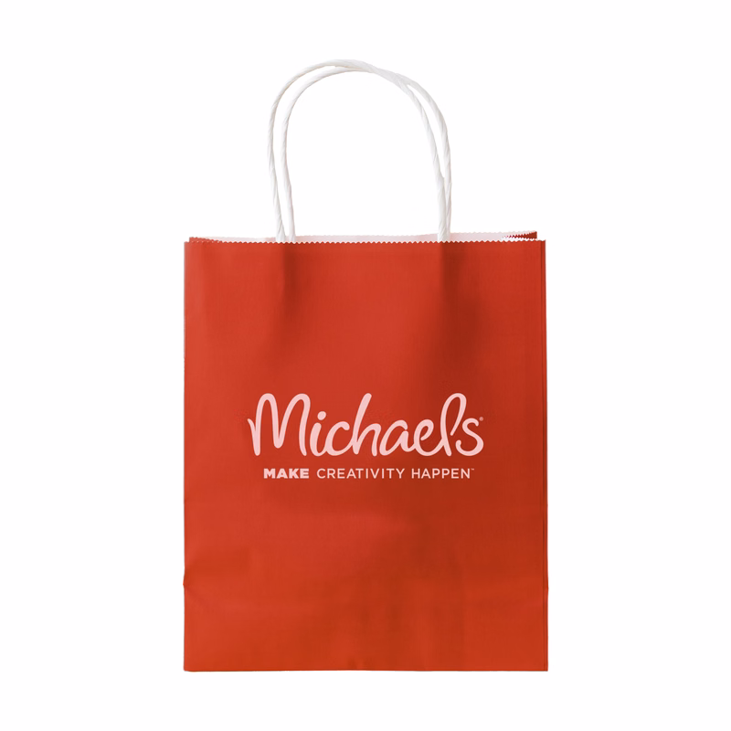 235g Card Paper bag with full color imprint on all sides (8.25*10.5*4")