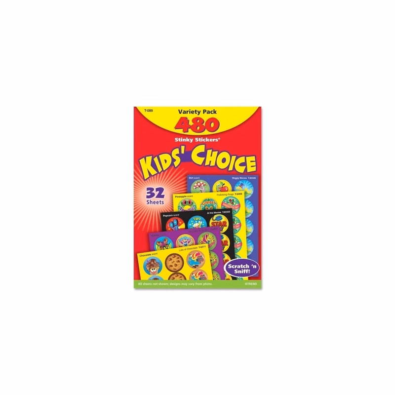 Stinky Scratch 'n Sniff Sticker Pads - 2 Styles Packs