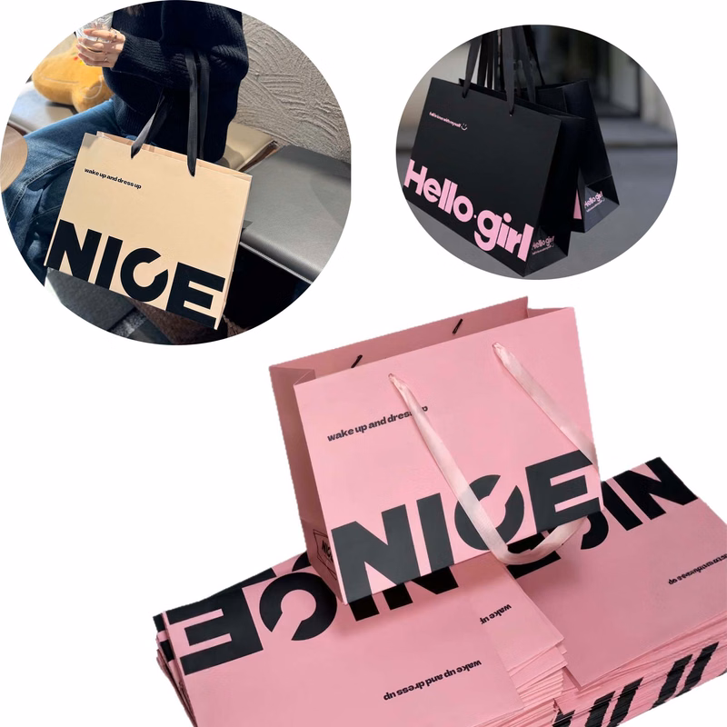 Portable Clothing Shopping Gift Bag