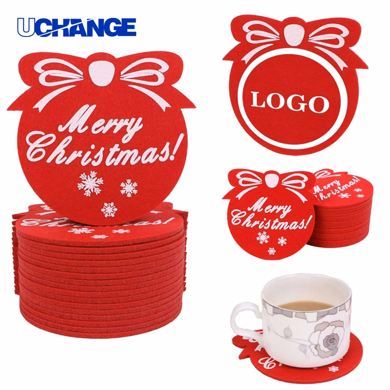 Felt Drink Coaster Set