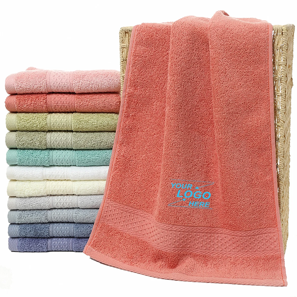 Premium Plush Cotton Face Towels 1