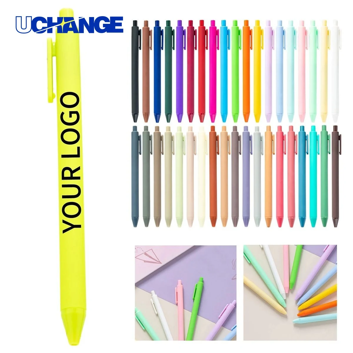 Slim ABS Ballpoint Pen, custom pen with logo imprint 1