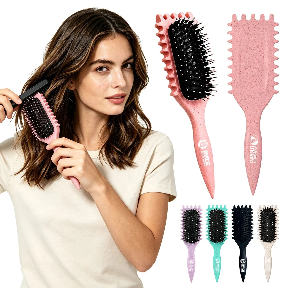 Curly Hair Shaping Styling Comb 1
