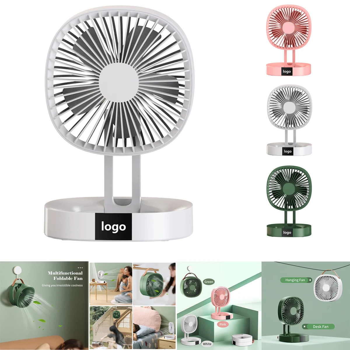 Desk Fan Mini Folding Fan 1