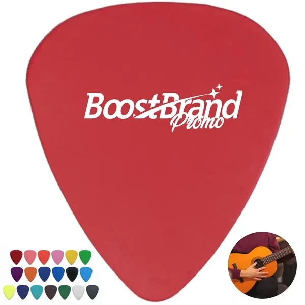 Custom Frosted ABS Guitar Picks with Non-Slip Grip — Musician Music Festival Gift 1