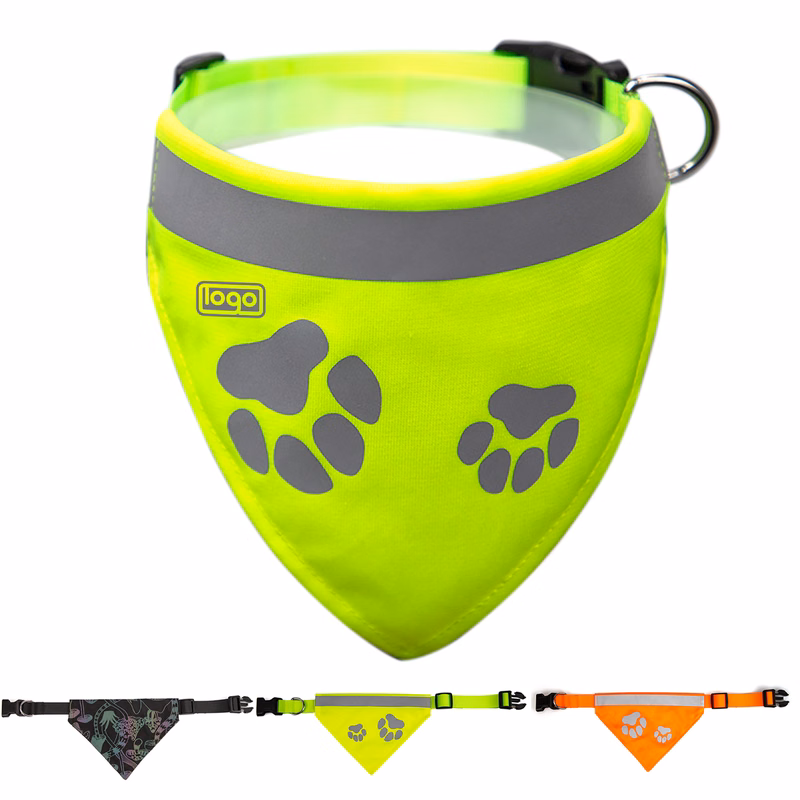Adjustable Reflective Pet Bandana