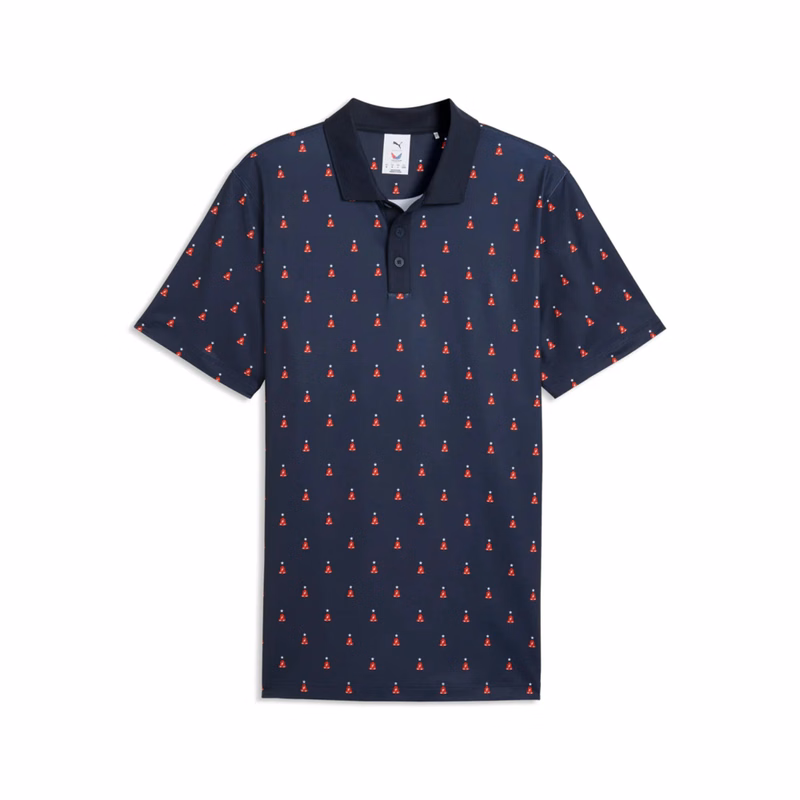 PUMA® Men's Volition Liberty Golf Polo with UPF 40+ Protection