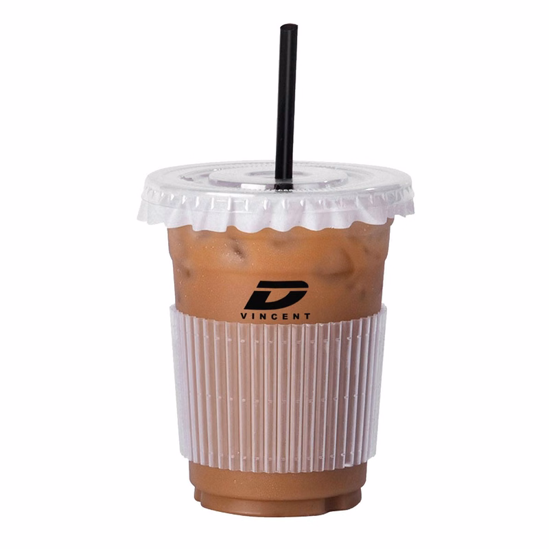 16 oz Clear Plastic Disposable Heat Resistant Coffee Cup