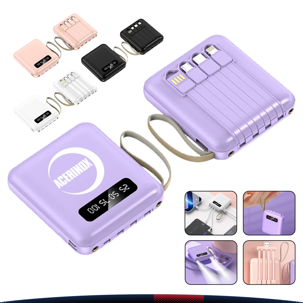 Abert 2 in 1 Power Bank-5000mAh 1