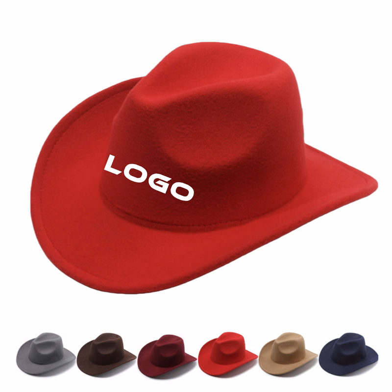 Western Cowboy Wool Hat