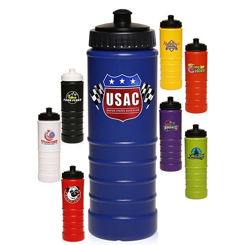 23 oz Push Top Water Bottle 1