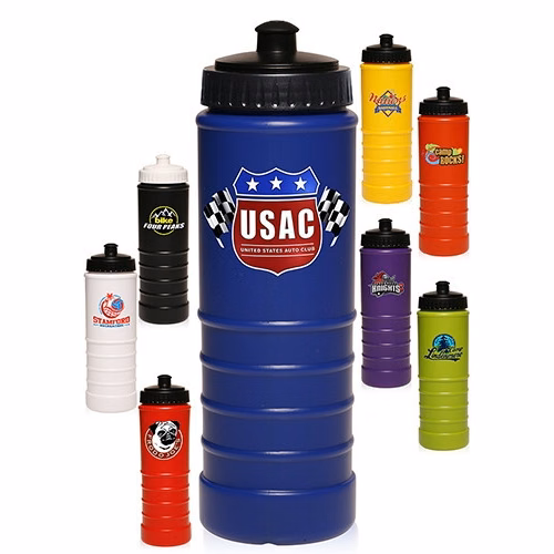 23 oz Push Top Water Bottle