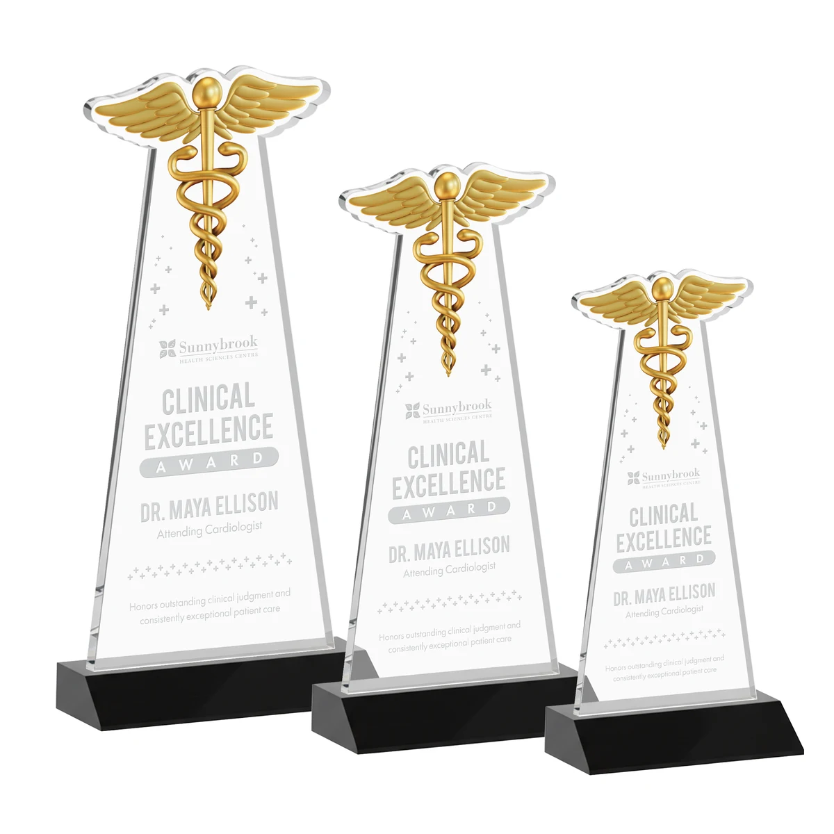 Caduceus Award - Black 1