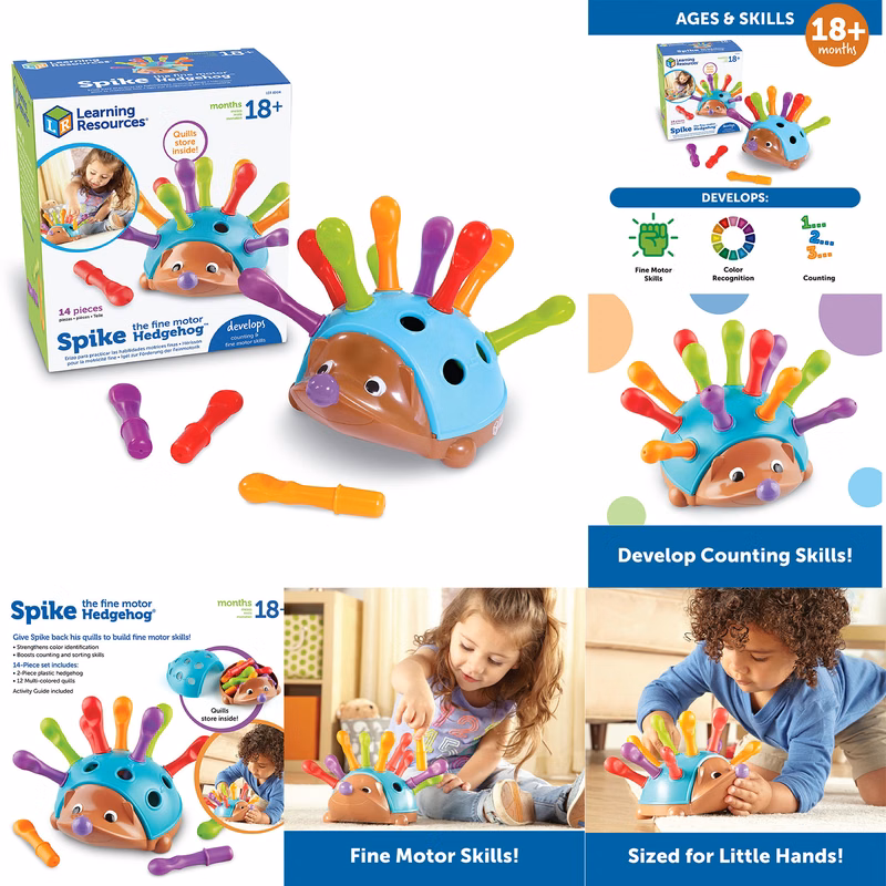 Spike The Fine Motor Hedgehog
