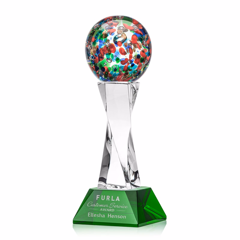 Fantasia Award on Langport Base - Green