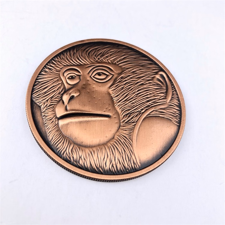 Brass Die Struck Challenge Coins