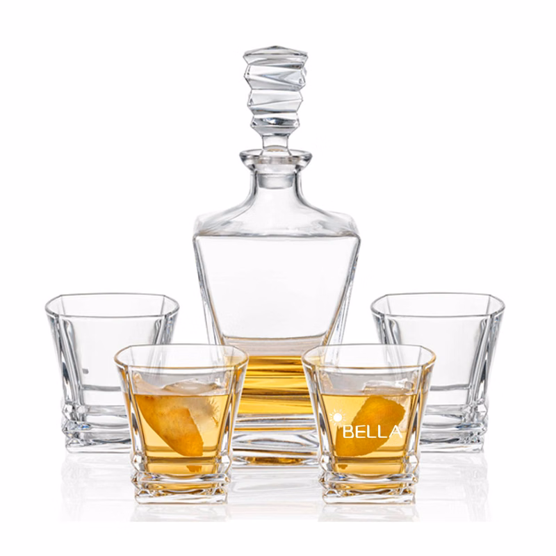 Crystal Glass Wine Cup Set