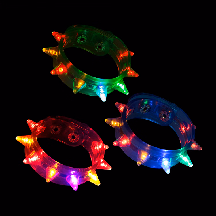 8' Flashing Spike Bracelet