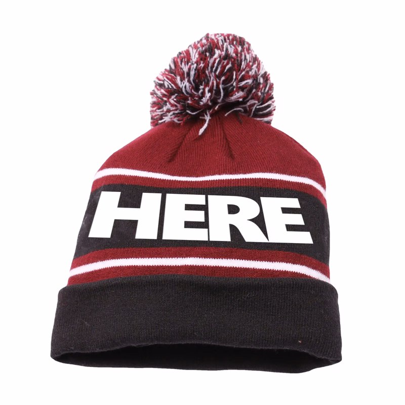 Jacquard Knitted Beanies MOQ 100PCS