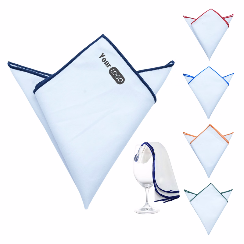 Microfiber Premium Microfiber Wine Glass Polishing Cloth For Spotless Shine