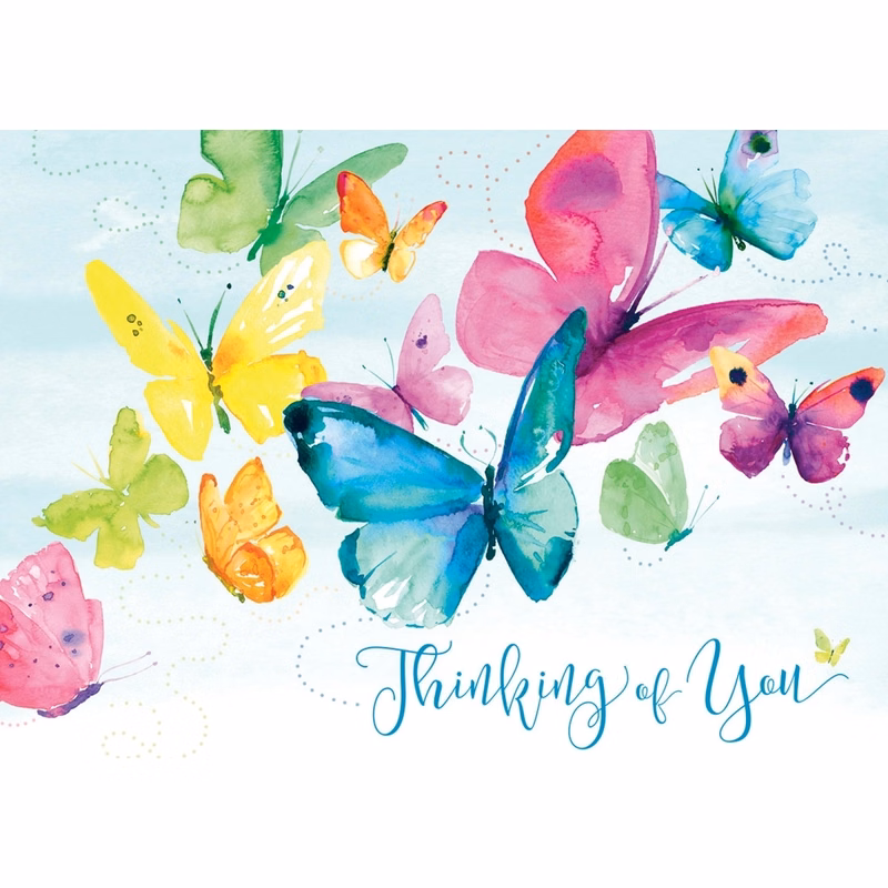 Thoughtful Wishes Thinking of You Cards