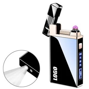 Dual Electric Arc Lighter With Built In Flashlight 1