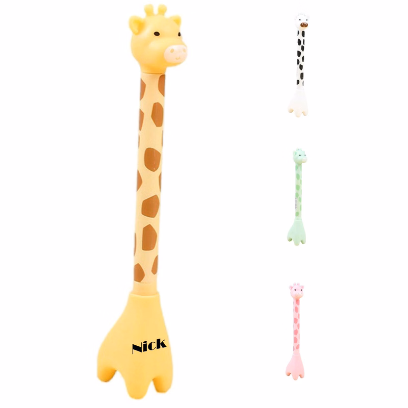 Neutral 0.5mm Giraffe Shape Ballpoint Pen