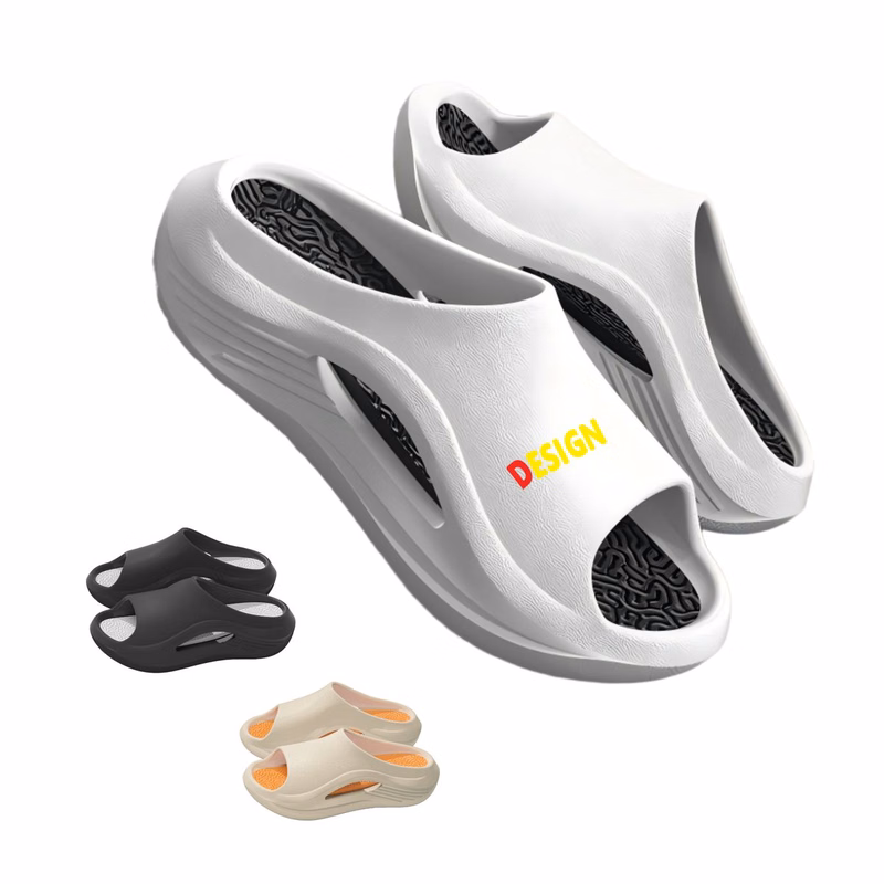 Contrast Platform Custom Logo Sandal
