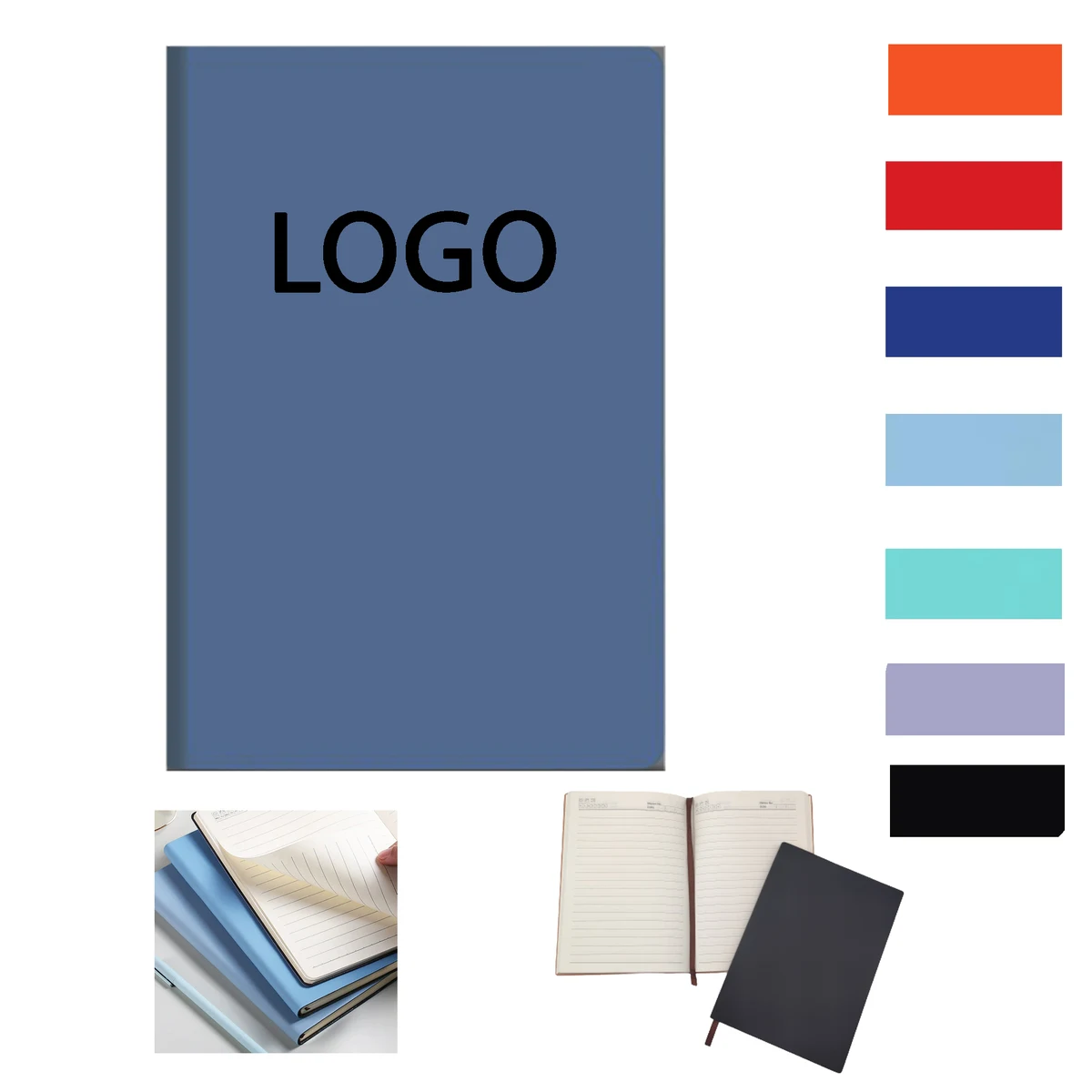 Elegant PU Cover Notepad 1