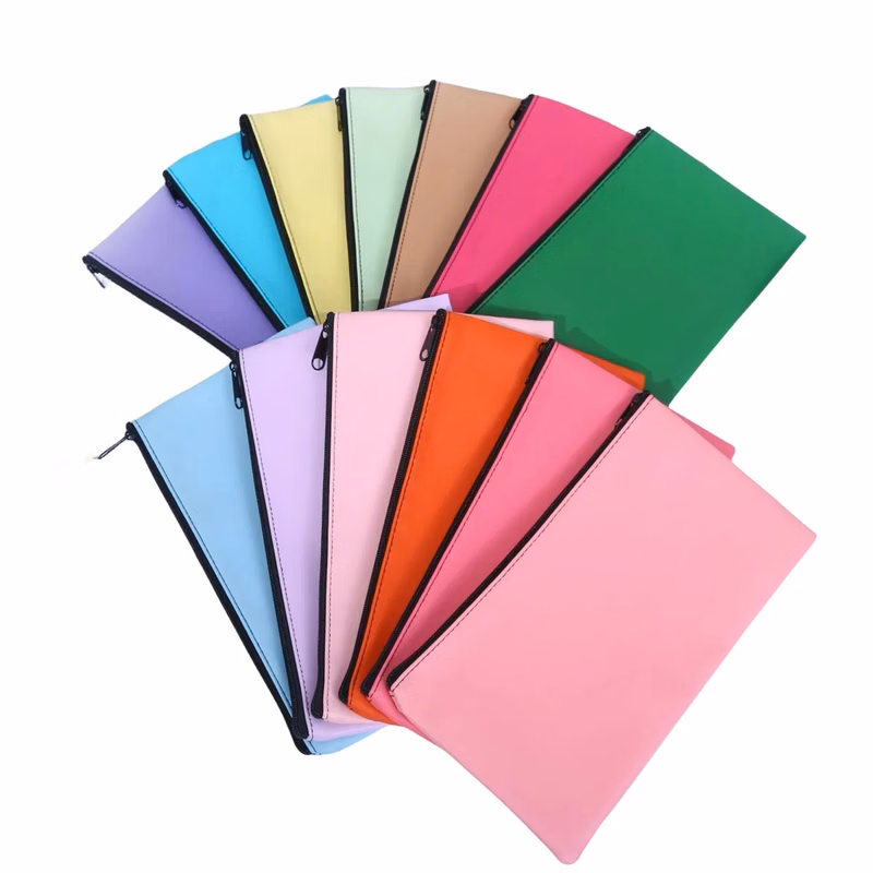 Zippered Security Bank Deposit Bag