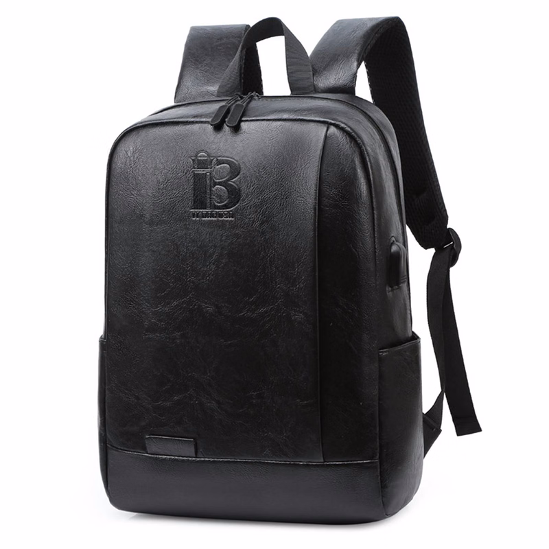 PU sports computer bag With Charging Port for men