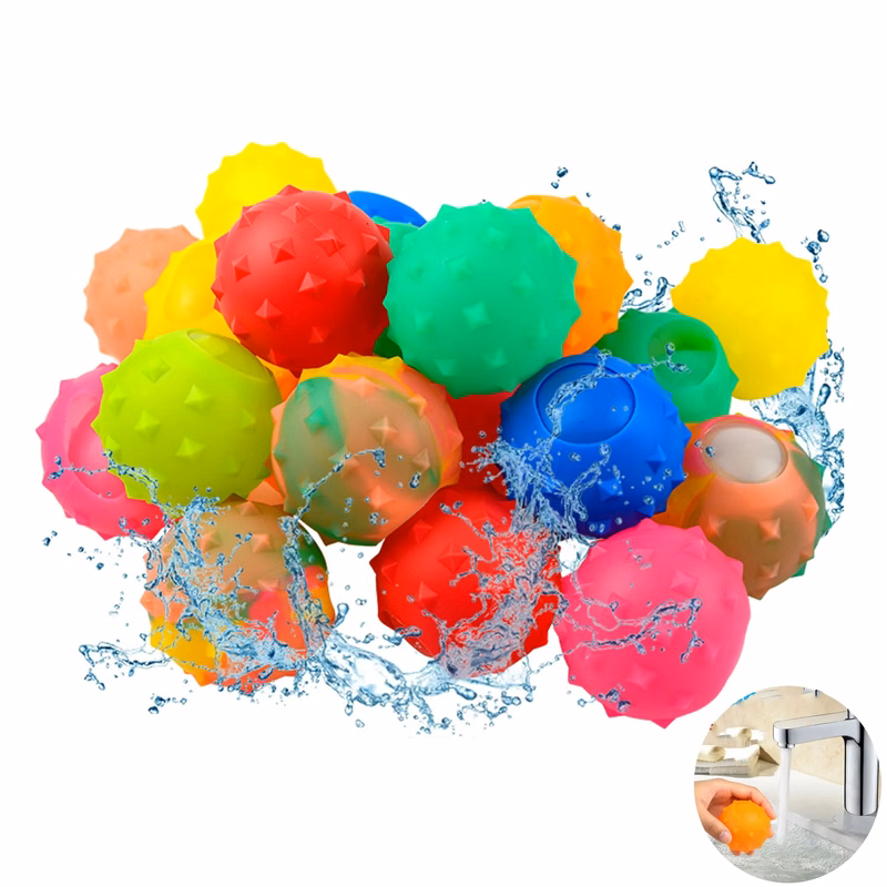 Silicone Water Balloons Self Sealing Quick Fill Summer Games