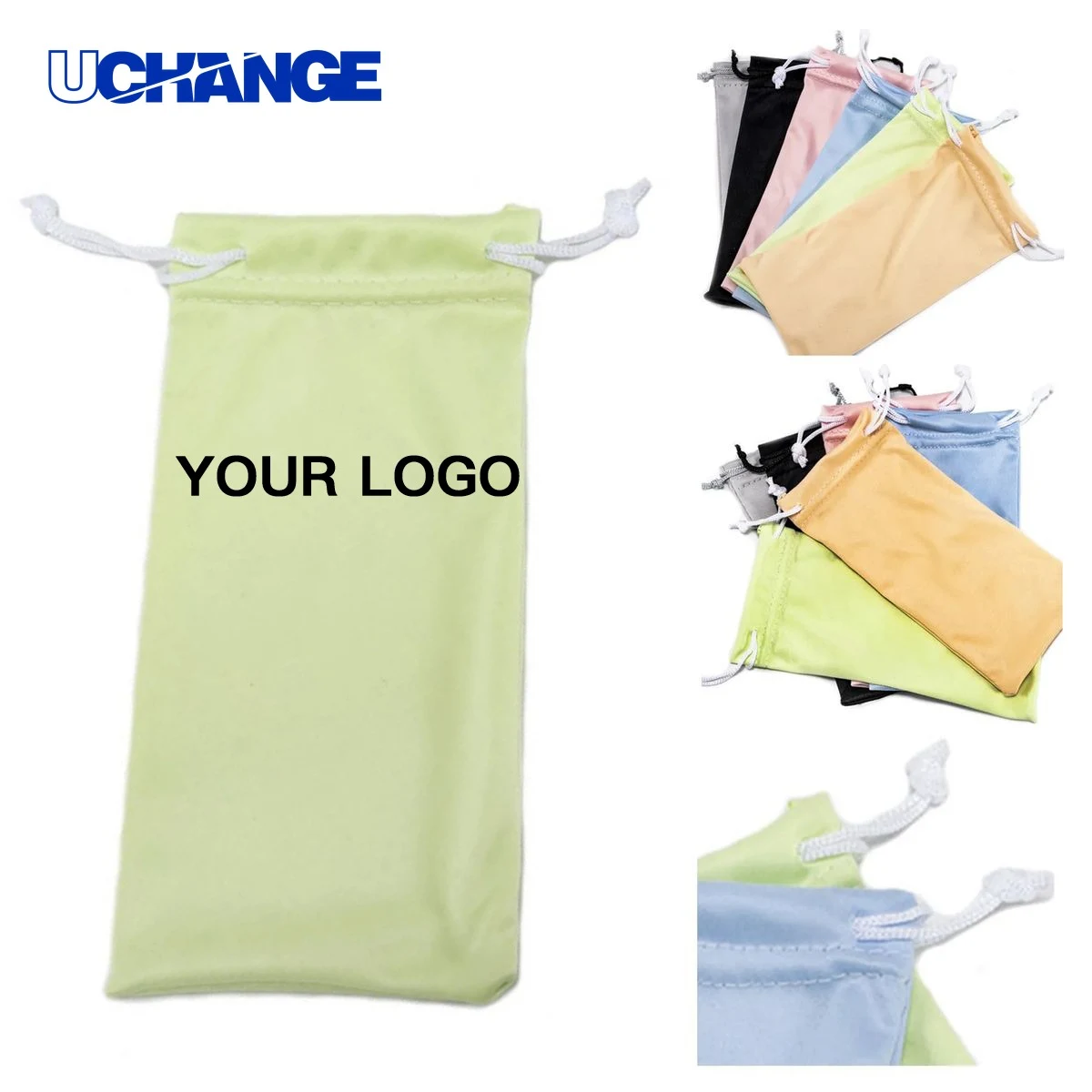 Drawstring Bag Pouch for Glasses and Lenses 1