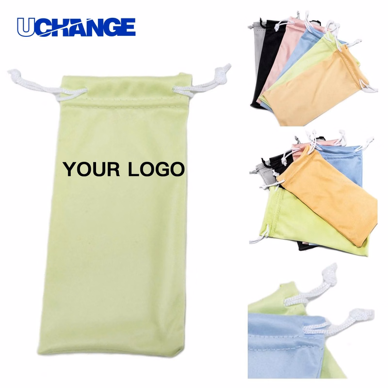 Drawstring Bag Pouch for Glasses and Lenses
