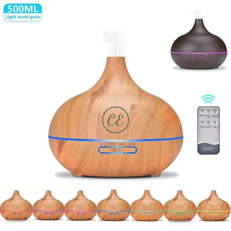 Wood Grain Aromatherapy Diffuser 1