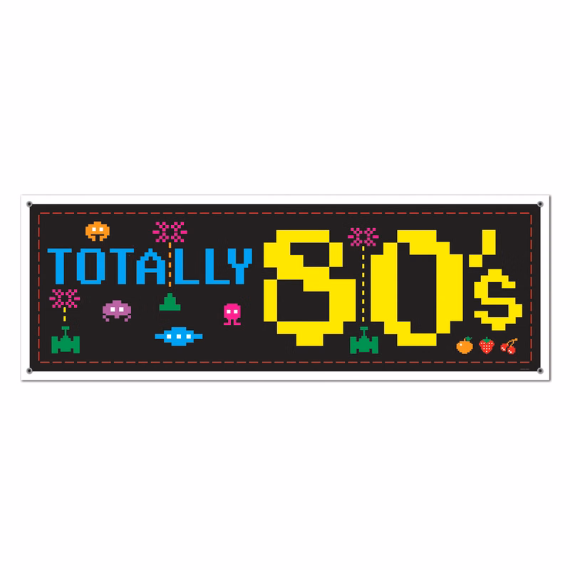 80's Sign Banner