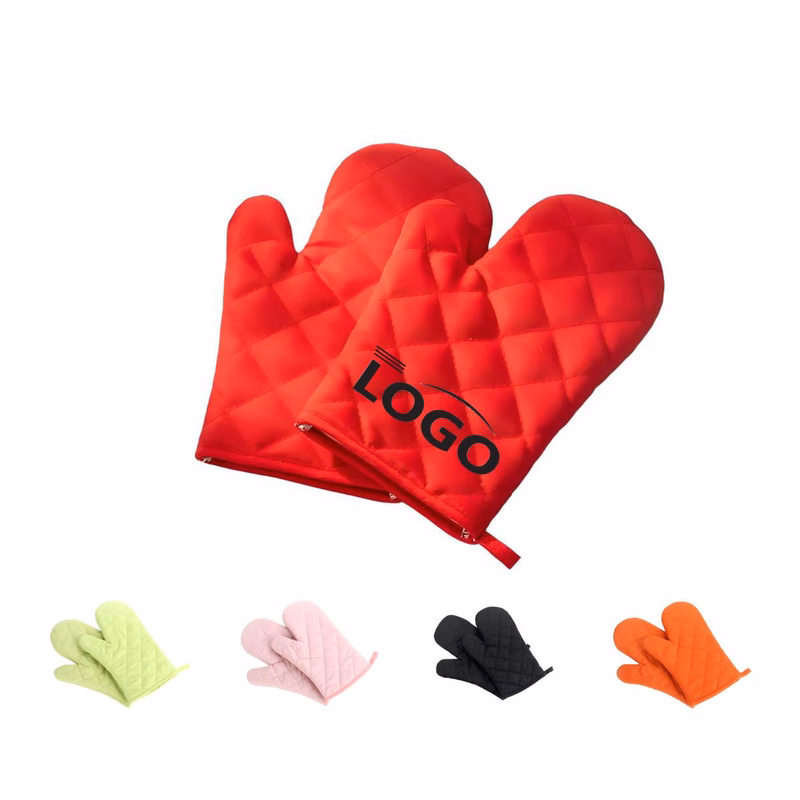 10.5x6.75 Quilted Polyester Oven Baking Mitt