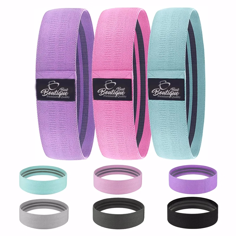 Custom Yoga Pilates Fitness Exercise Resistance Flexbands