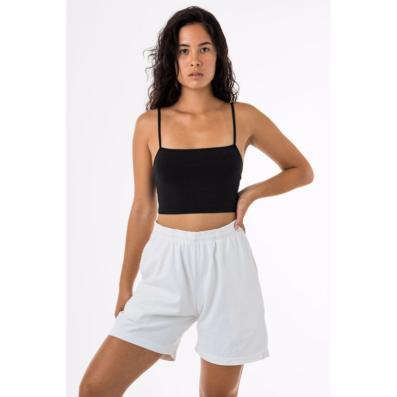 CTN SPNDX SPAGHETTI CROP TOP
