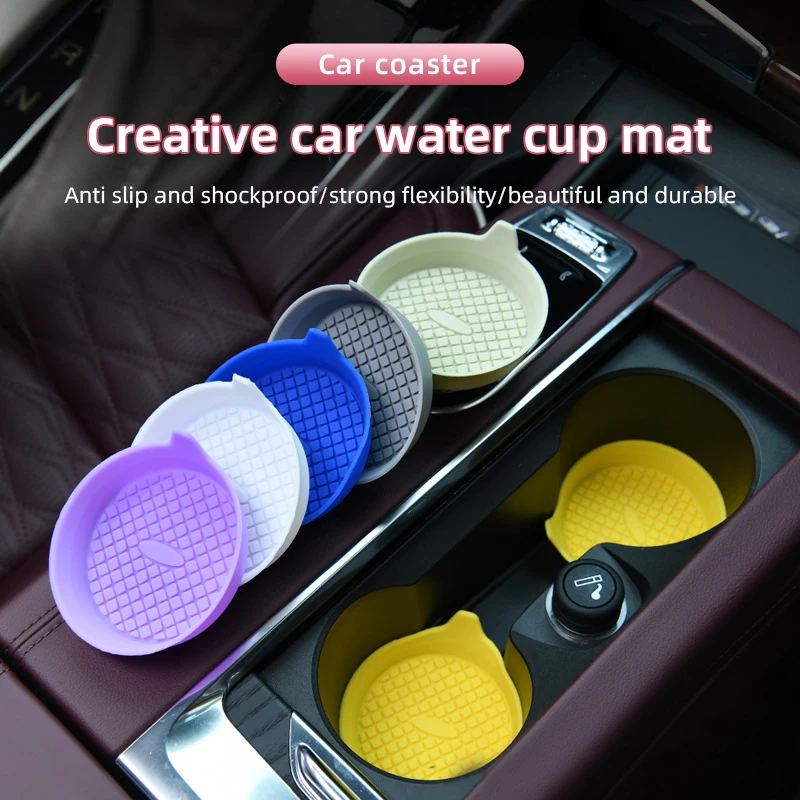 Silicone Car Coasters 1