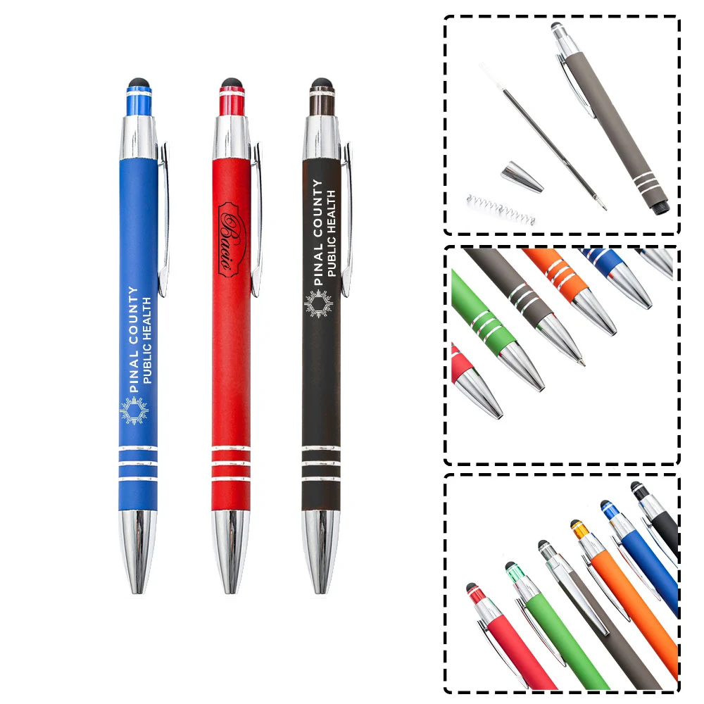 Custom Aluminum Ballpoint Stylus Pen 1