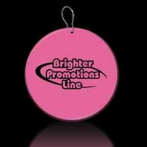 Pink 2 1/2" Medallion Badge 1