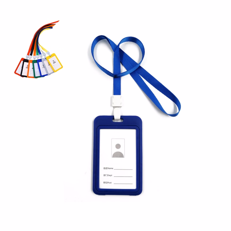 PVC ID Holder With Lanyard