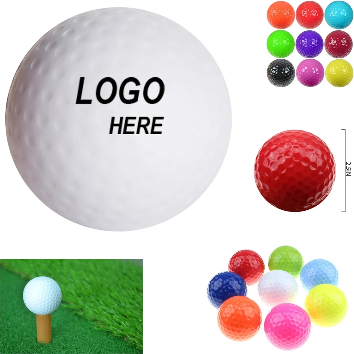 Golf Ball Stress Reliever 1