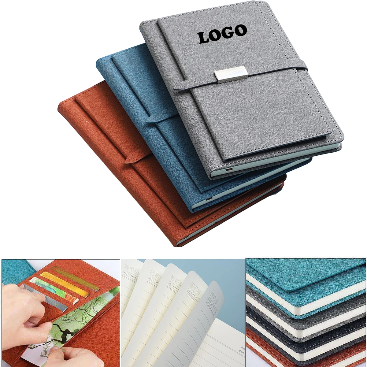 MOQ 10 pcs Custom Leather Notebook 1