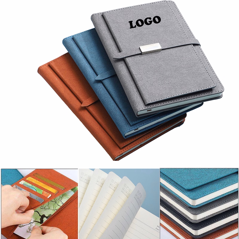 MOQ 10 pcs Custom Leather Notebook