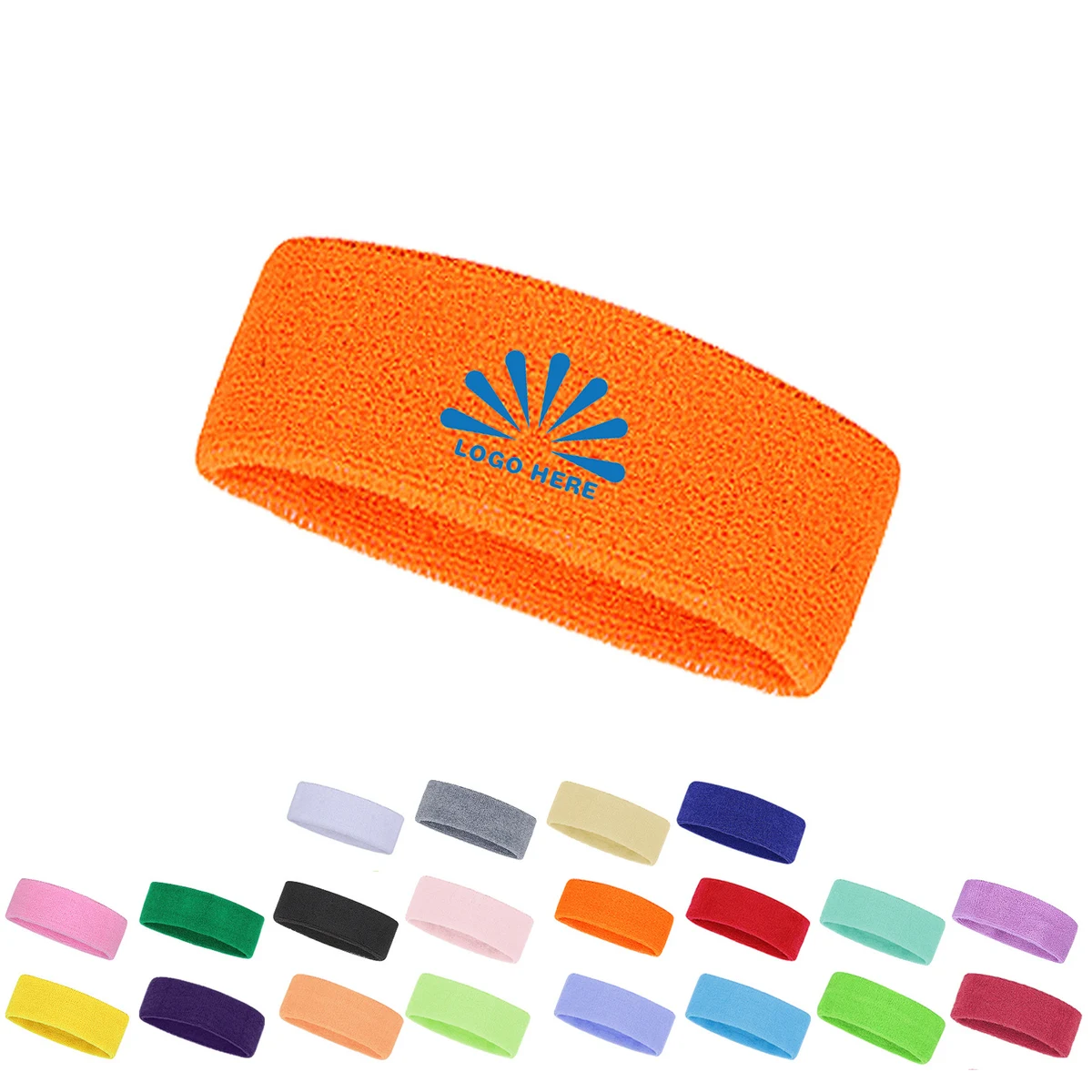 Breathable Stretch Sports Headband MOQ 20 1